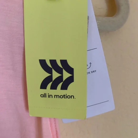 All In Motion Active Cinched Tank Peach Size Large New with Tags - Picture 2 of 2